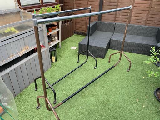 Buy & Sell South Yorkshire Rotherham - Photos for Heavy duty clothes rail x 2