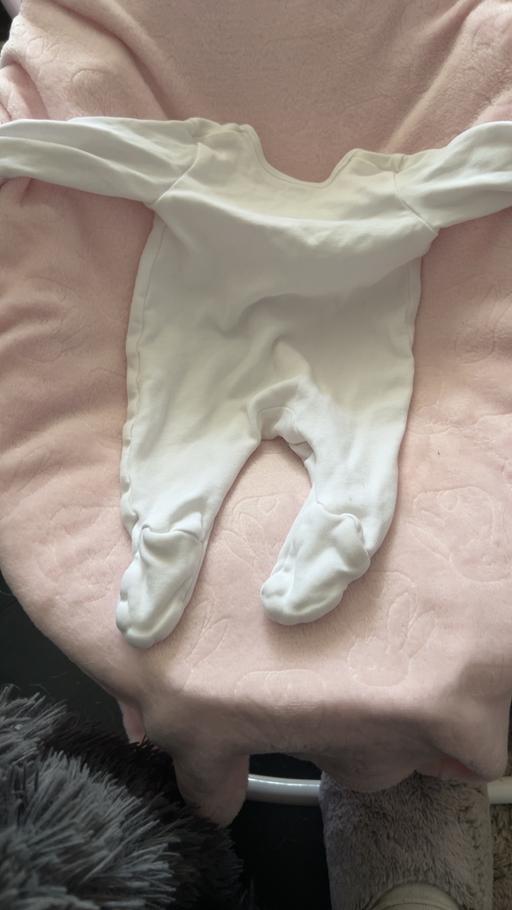 Buy & Sell County Durham Stockton-on-Tees - Photos for White baby grow