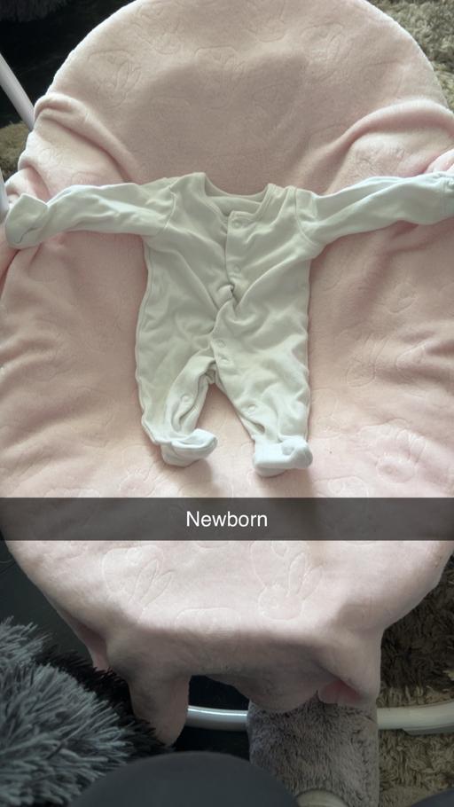 Buy & Sell North Yorkshire Middlesbrough - Photos for White baby grow