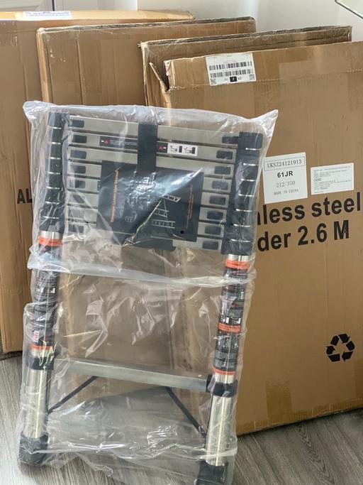 Buy & Sell West Midlands Birmingham - Photos for 2.6m Telescopic Ladder, Brand New