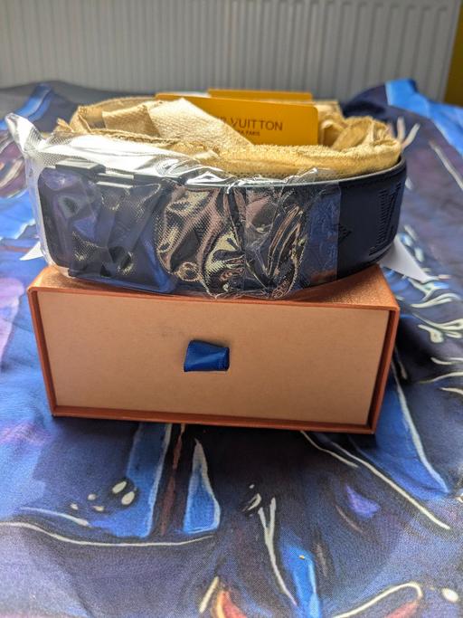 Buy & Sell Cornwall Saint Austell - PL26 - Photos for black leather lv belt with black buckle