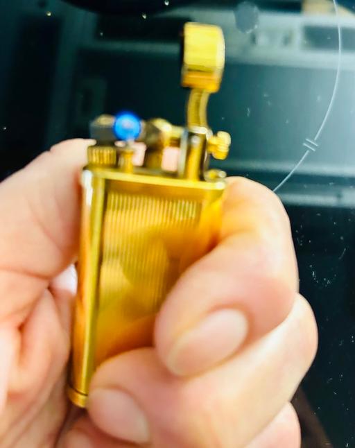 Buy & Sell Lambeth South West London - Photos for Vintage gold plated Dunhill Rollagas lighter