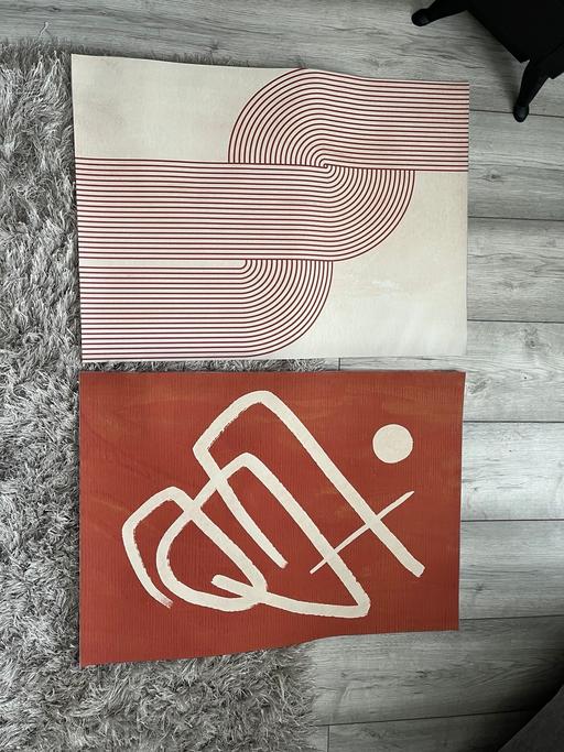 Buy & Sell Greater Manchester Bury - Photos for 2 x abstract prints