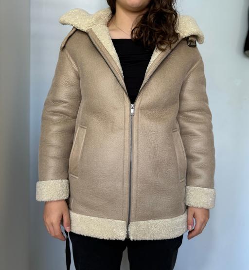 Buy & Sell West Northamptonshire Spinney Hill - West Northamptonshire - Photos for COAT M&S new faux shearling coat size 10/12