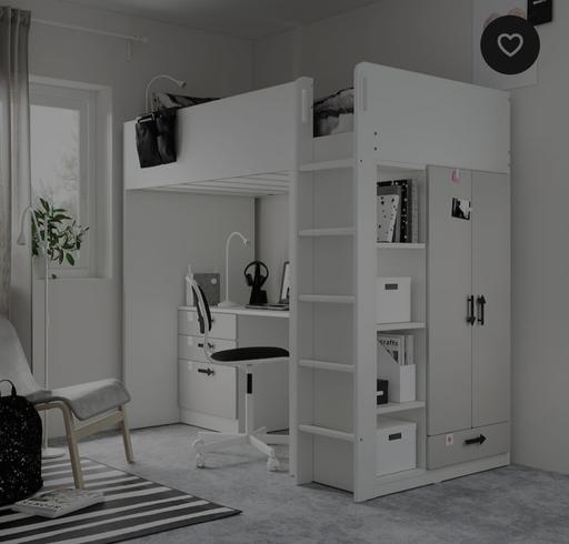Buy & Sell Shropshire Telford and Wrekin - Photos for ikea smastad high bed