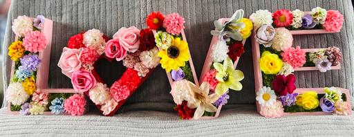 Buy & Sell Kent Dartford - Photos for Hand made 3D floral decor letters