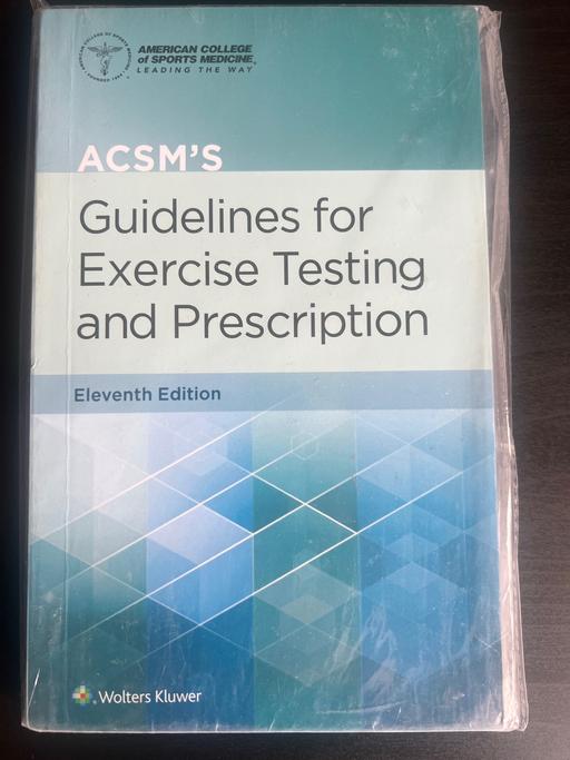 Buy & Sell Tyne and Wear Sunderland - Photos for ACSM’s Guidelines for Exercise Testing
