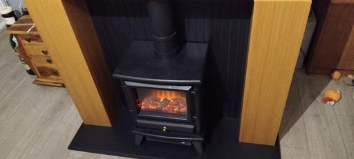 Buy & Sell Bedfordshire Bedford - Photos for oak effect wood burner electric fire