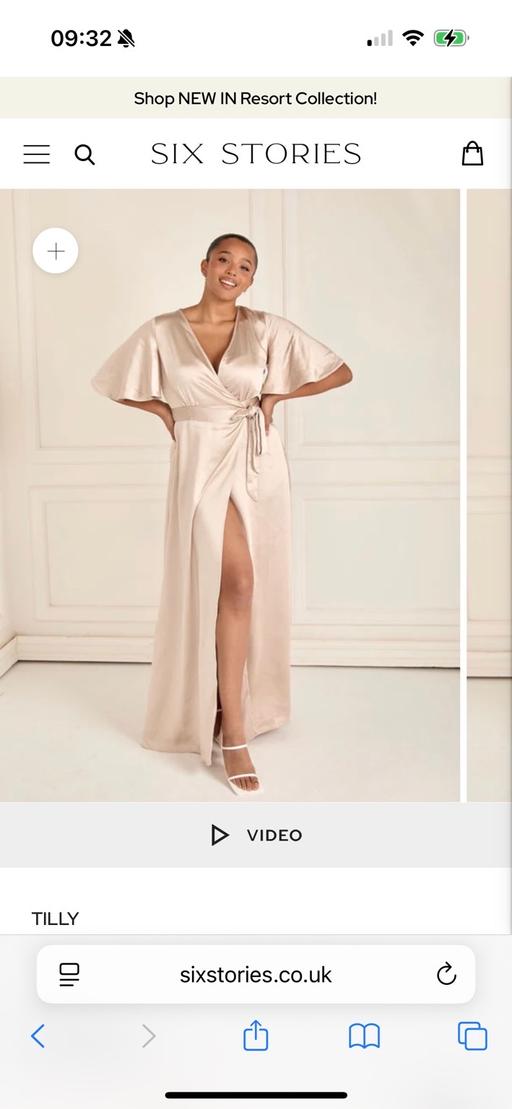 Buy & Sell Greater Manchester Stockport - Photos for Oyster colour bridesmaid dress , not worn