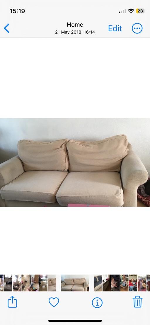 Buy & Sell Staffordshire Tamworth - Photos for Large two seater sofa FREE TO COLLECT