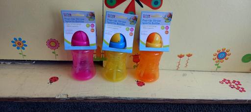 Buy & Sell Westcliff-on-Sea Southend-on-Sea - Photos for First Steps 300ml Pop-Up Straw Sports Bottles