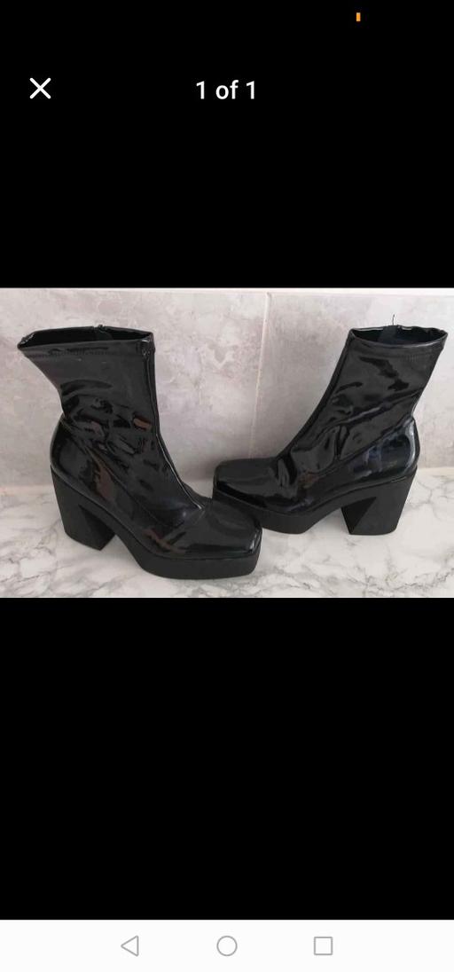 Buy & Sell Merseyside Liverpool - Photos for ladies size 8 black platform boots