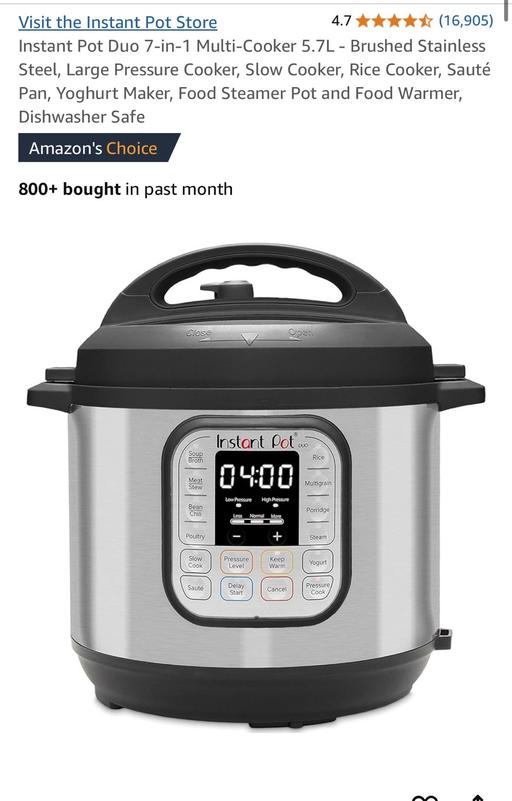 Buy & Sell East London Cubitt Town - East London - Photos for Instant pot duo 7 in 1 5.7 liter