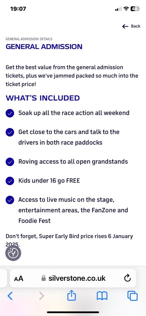 Buy & Sell Northfield Birmingham - Photos for Silverstone festival tickets 2025