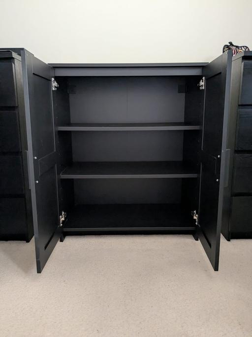 Buy & Sell Kent Sevenoaks - Photos for IKEA CABINET BLACK