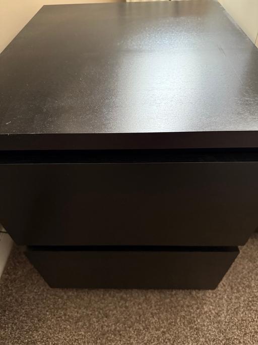 Buy & Sell West Midlands Birmingham - Photos for Malm bedside table 2 drawers 