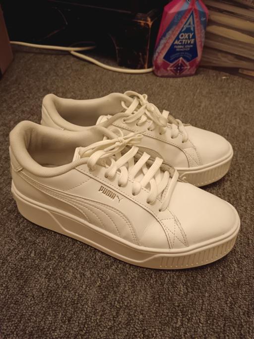 Buy & Sell Gloucestershire Gloucester - Photos for women's Puma white trainers UK size 6. 5