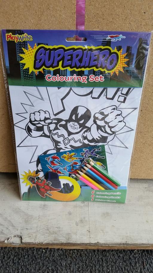 Buy & Sell Westcliff-on-Sea Southend-on-Sea - Photos for Superhero colouring set