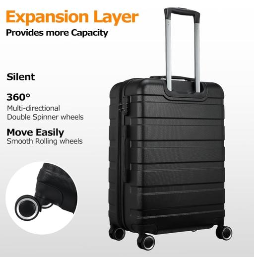 Buy & Sell West Midlands Birmingham - Photos for Lightweight Hard Shell Suitcase 24