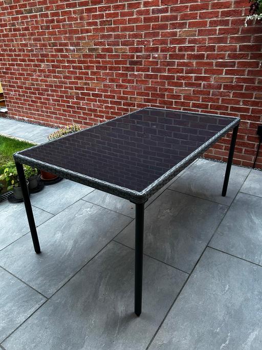 Buy & Sell Warwickshire North Warwickshire - Photos for BAMBRICK RECTANGULAR TABLE