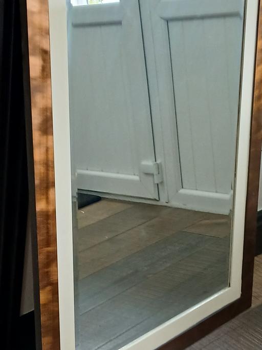 Buy & Sell West Midlands Wolverhampton - Photos for big mirror brown and cream