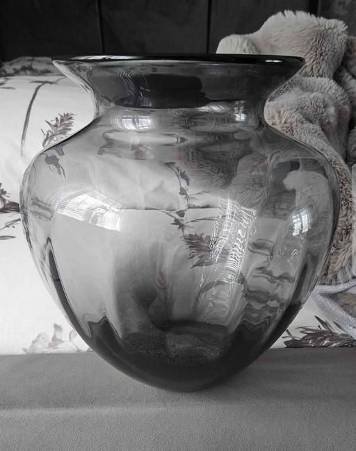 Buy & Sell West Midlands Walsall - Photos for ikea smoked glass vase.
