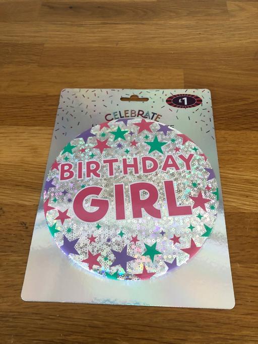 Buy & Sell Hertfordshire Broxbourne - Photos for BIRTHDAY BADGE