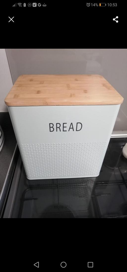 Buy & Sell Merseyside Liverpool - Photos for duck egg coloured bread bin