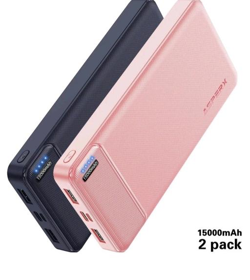 Buy & Sell Barnet East Barnet - Barnet - Photos for AsperX 15000mAh Power Bank 2-Pack Portable Ch