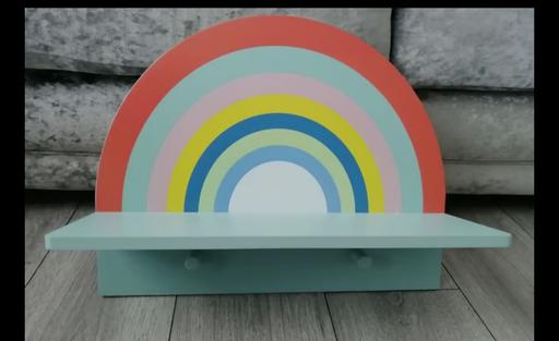 Buy & Sell Merseyside Liverpool - Photos for Kids bedroom rainbow wall shelf with hooks