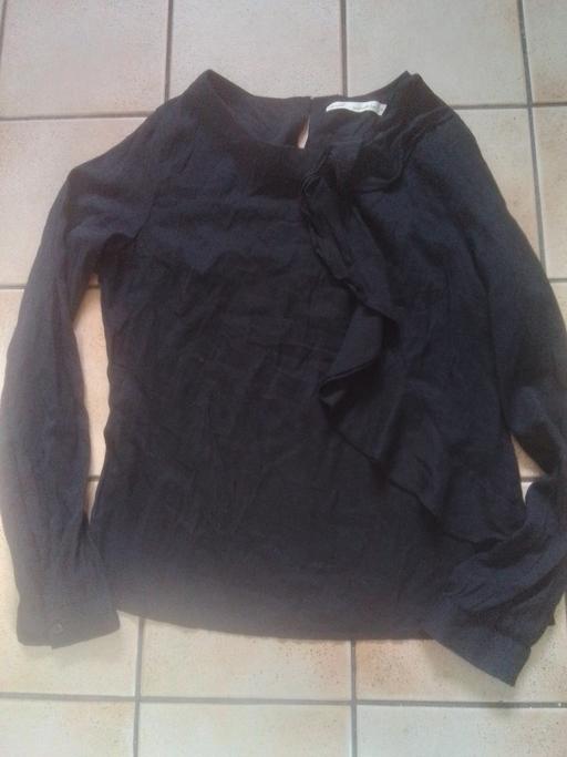 Buy & Sell Little Aston Lichfield - Photos for NEXT BLACK BLOUSE FRILL FRONT
