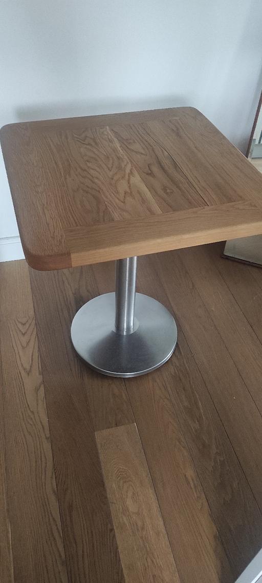 Buy & Sell West London Ealing - W5 - Photos for Wooden table with metalic stand