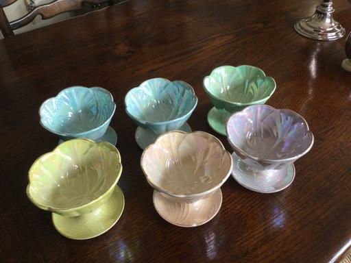 Buy & Sell Vale of Glamorgan - Wales Barry - Vale of Glamorgan - Photos for Set of 6 Beswick sundae dishes