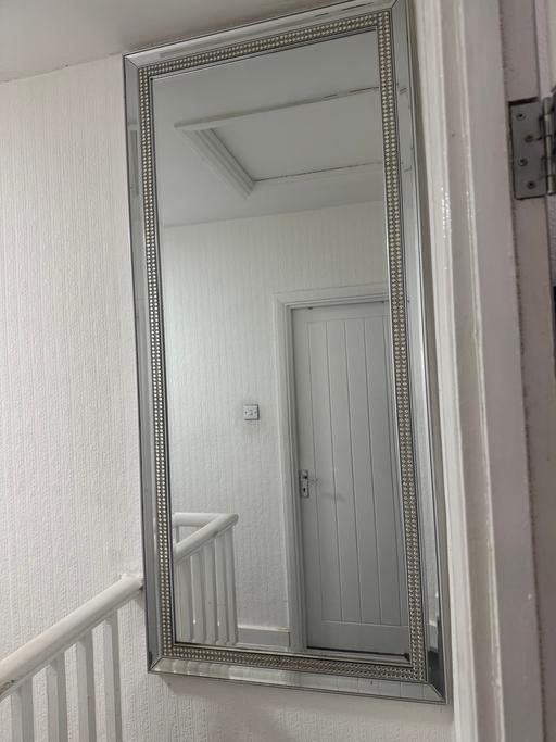 Buy & Sell East London Waltham Forest - Photos for Silver bling edge mirror