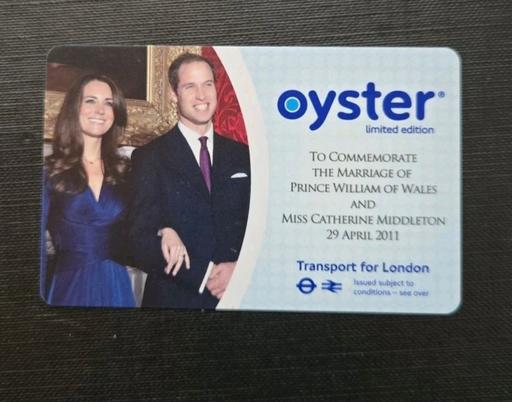 Buy & Sell Barnet New Barnet - Barnet - Photos for TFL Limited Edition Oyster Card Prince