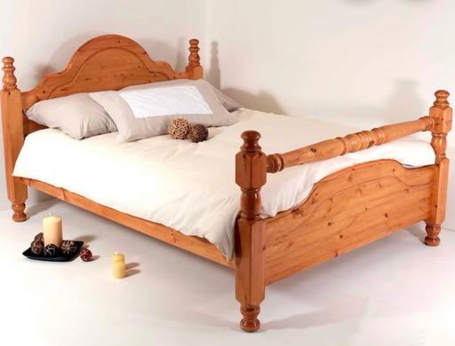 Buy & Sell West Midlands Birmingham - Photos for Pine bed with mattress