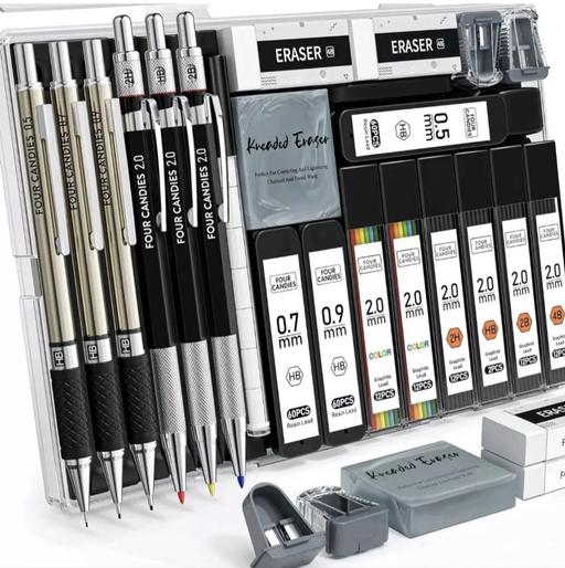 Buy & Sell Barnet East Barnet - Barnet - Photos for Fourcandies 25pcs Art Mechanical Pencils Set