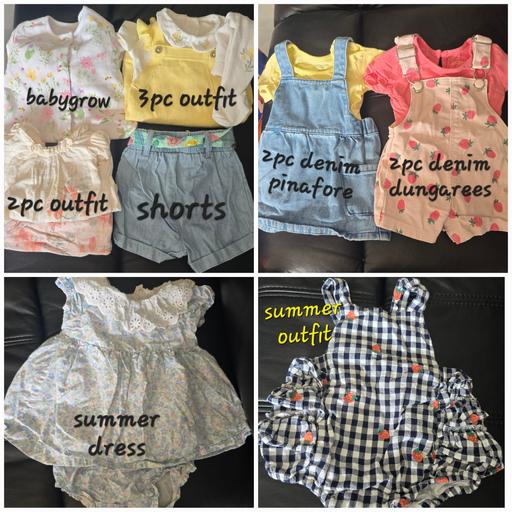 Buy & Sell Bedfordshire Luton - Photos for 0-3M GIRLS SUMMER OUTFITS
