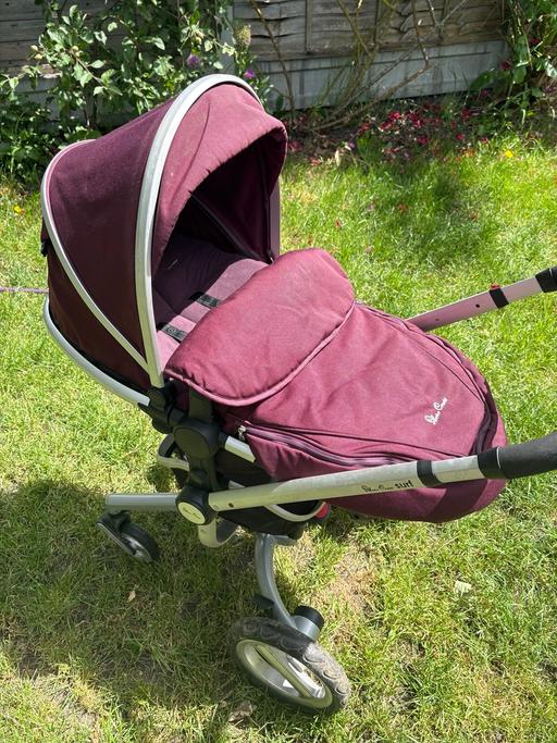 Buy & Sell East London Cann Hall - East London - Photos for Silver Cross purple pram