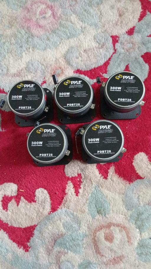 Buy & Sell West Midlands Birmingham - Photos for 5 Pyle tweeters 300 wts