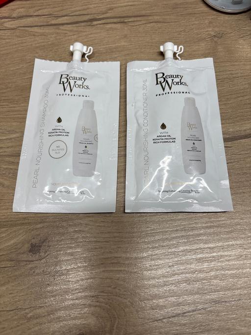 Buy & Sell Derbyshire Chesterfield - Photos for Beauty works shampoo/conditioner sachets