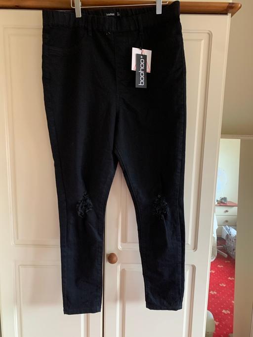 Buy & Sell West London Hounslow - Photos for New Boohoo ladies black jeans size 14