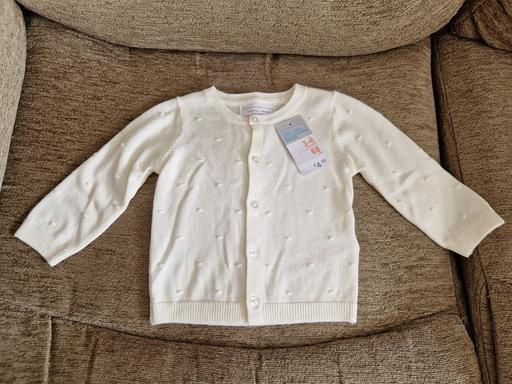 Buy & Sell Kent Thanet - Photos for bn baby cardigan age 3-6months