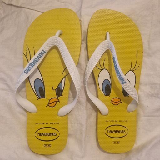 Buy & Sell South East London Thamesmead - South East London - Photos for Tweety Bird Havaianas flip flops UK 39-40