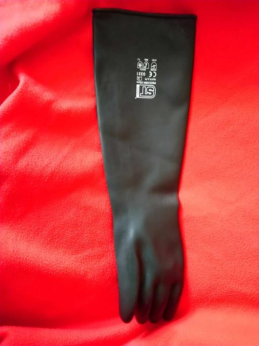 Buy & Sell Lincolnshire North Lincolnshire - Photos for heavy duty latex chemical gloves 55cm