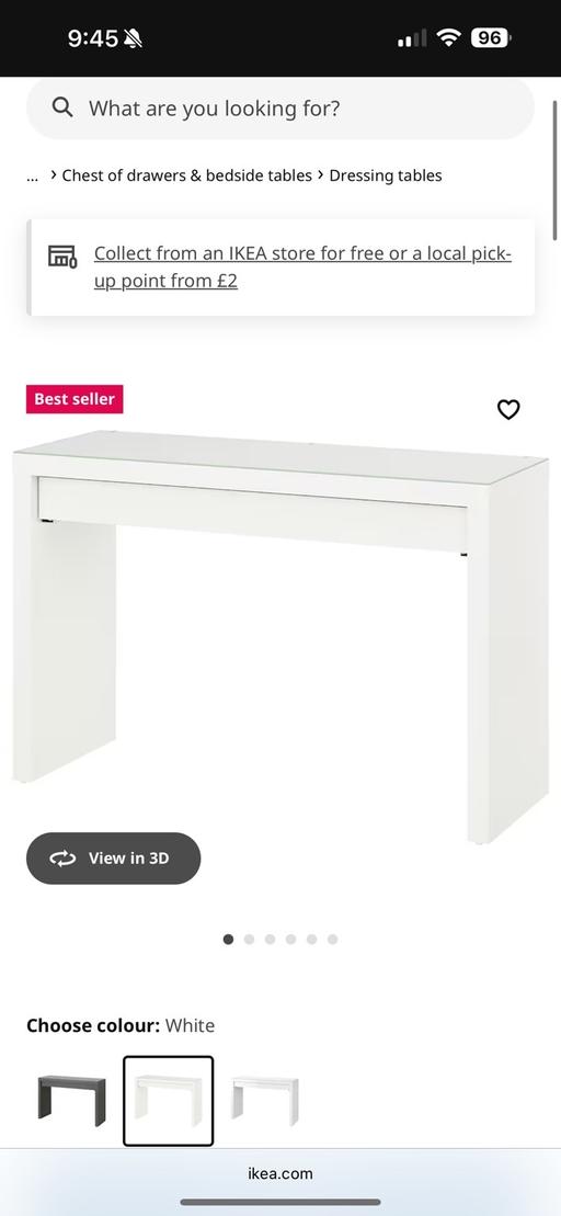 Buy & Sell West Midlands Birmingham - Photos for IKEA dressing table