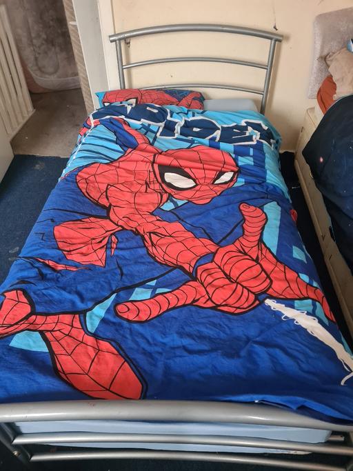 Buy & Sell Worcestershire Wyre Forest - Photos for single grey bed