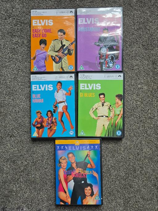 Buy & Sell West Midlands Sandwell - Photos for 5 ELVIS Dvd's ⭐️