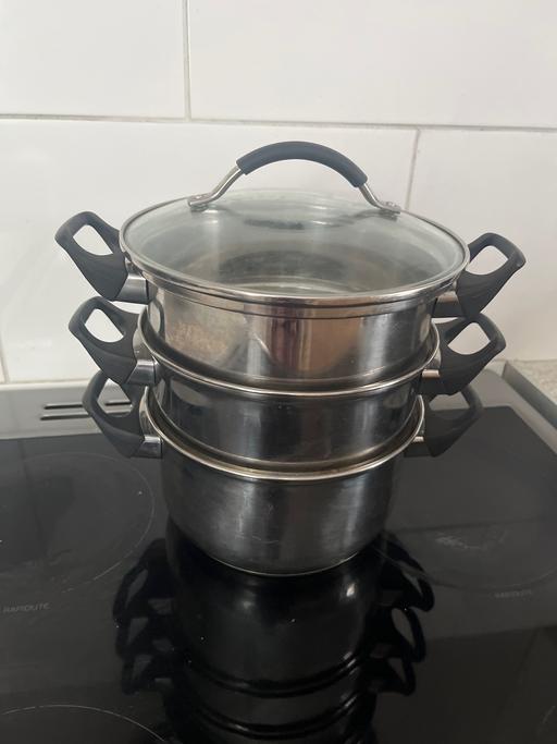 Buy & Sell South Yorkshire Doncaster - Photos for 3 pan hob steamer