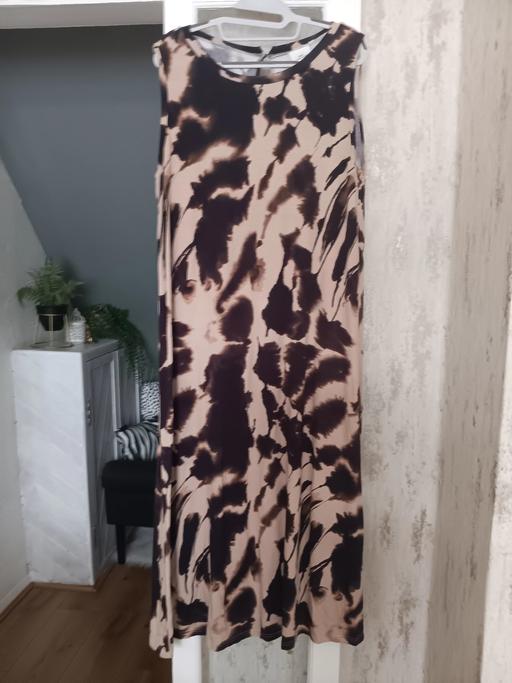 Buy & Sell East London Havering - Photos for beige and brown maxi dress large